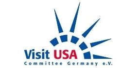 Logo des Kunden Visit USA Committee Germany