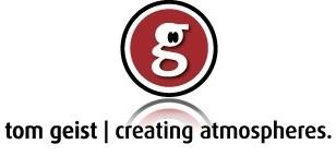 Logo des Kunden tomgeist / creating atmospheres