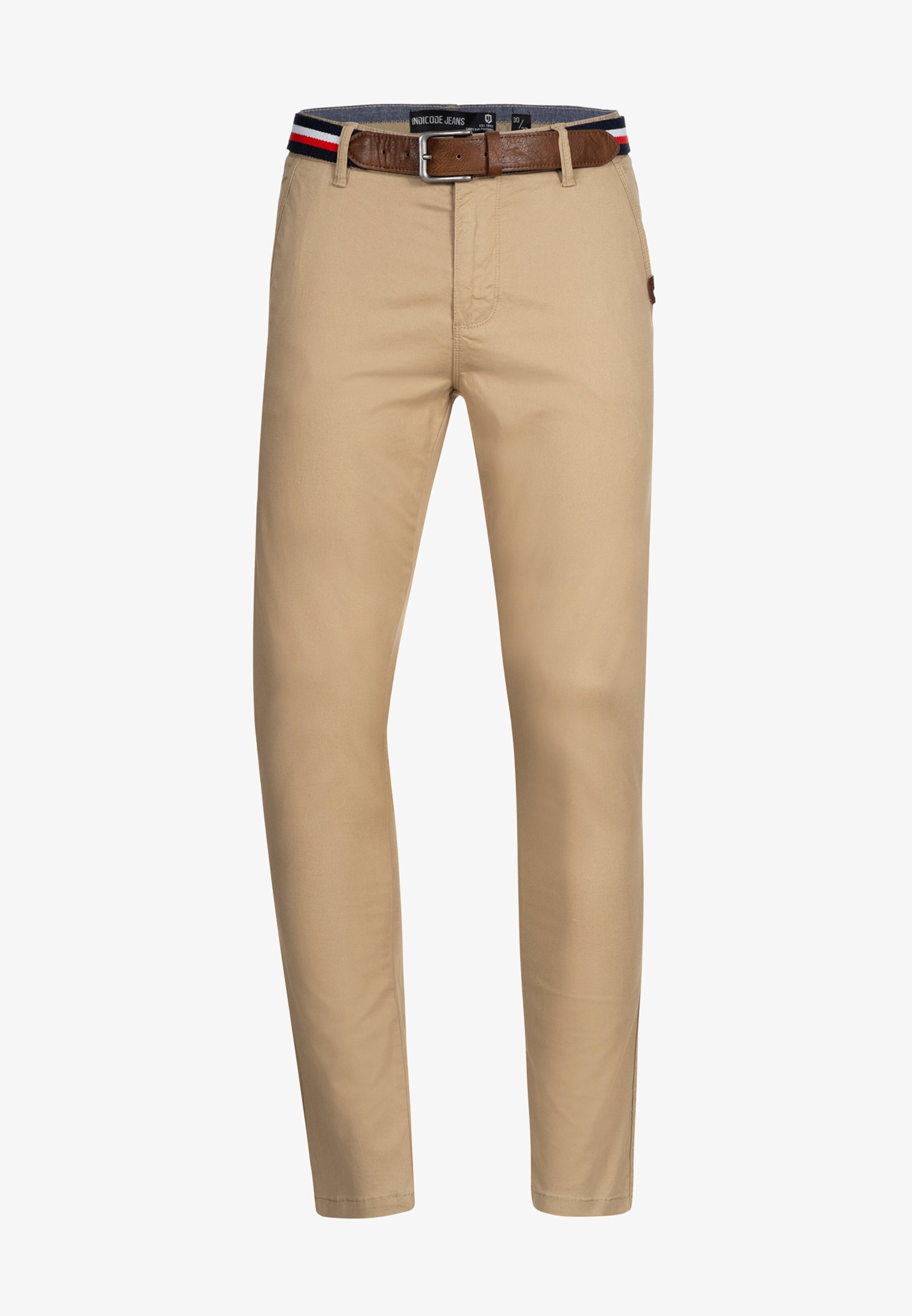 Indicode Jeans Chinohose in beige
